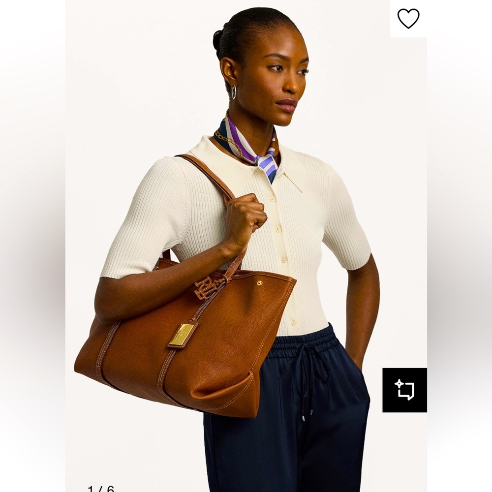 FREE. Ralph Lauren leather bag. GOOD used CONDITION needs cleaning.